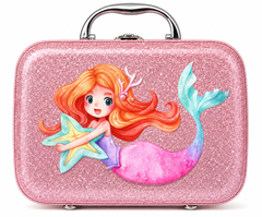 Pink Glittery Hard Case for Kids – Stylish Protective Carrying & Storage Case