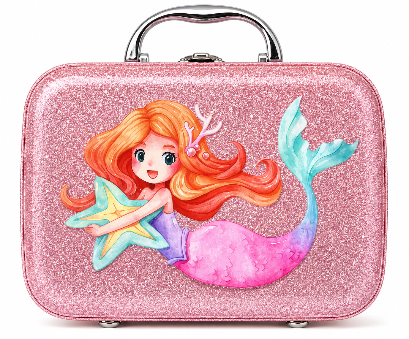 Pink Glittery Hard Case