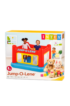 Kids Bouncy Castle – Inflatable Jumping Castle with Slide & Safe Play Area