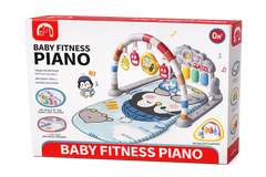 Baby Fitness Piano Play Gym – Musical Activity Mat with Hanging Toys for Infants