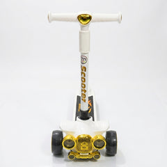 3-in-1 Foldable Children's Scooter with PU Wheels and Three Wheels