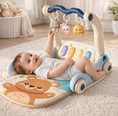 3-in-1 Baby Kick & Play Piano Gym with Hanging Toys
