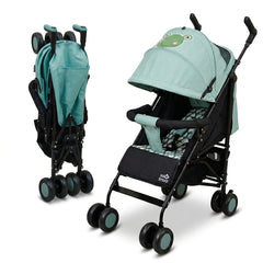 Lightweight Foldable Baby Stroller with Cute Character Canopy