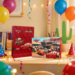 Disney Pixar Cars 12-Piece Die-Cast Metal Toy Car Set with Mack Truck & Mini Cars