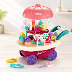 Musical Candy Cart Toy for Kids – Fun Sound & Interactive Pretend Play Toy