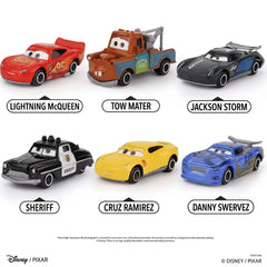 Disney Pixar Cars 12-Piece Die-Cast Metal Toy Car Set with Mack Truck & Mini Cars