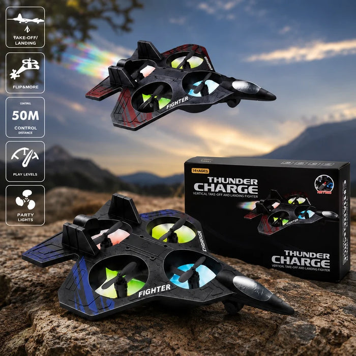Thunder Charge RC Fighter Drone